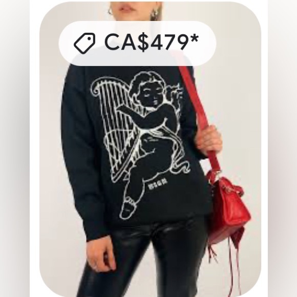 MSGM size S Wool blend Angel crewneck jumper - Picture 11 of 11